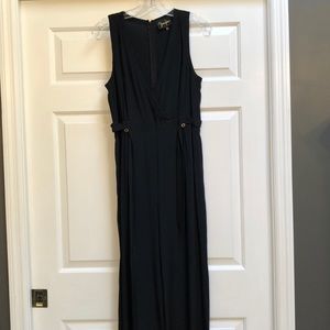 Yumi Kim Black V Neck Jumpsuit